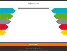 Tablet Screenshot of lucioperri.com